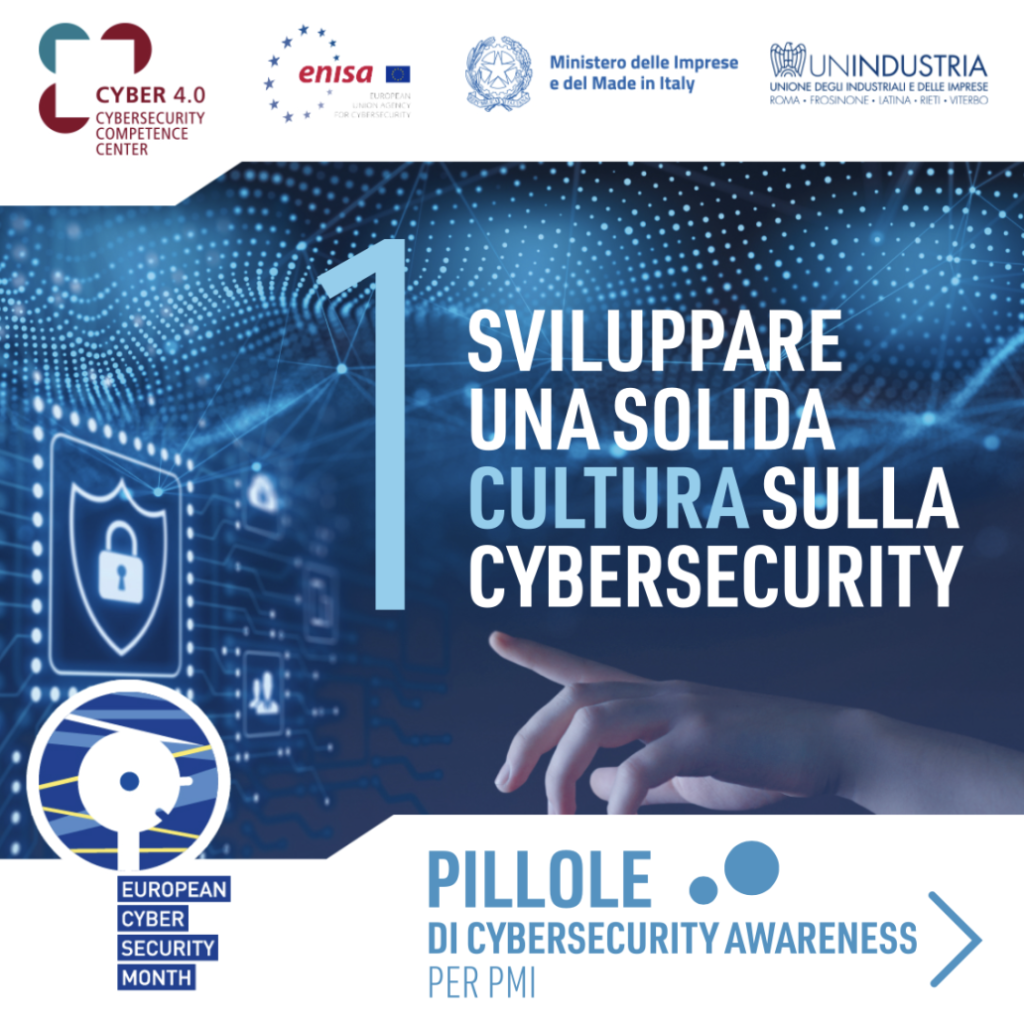 Pillole di Cybersecurity Awareness per lECSM